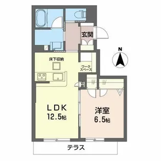 ShaMaison Tela Bianca【1階】の間取り