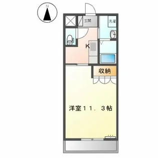 アルマトゥーラ【1階】の間取り