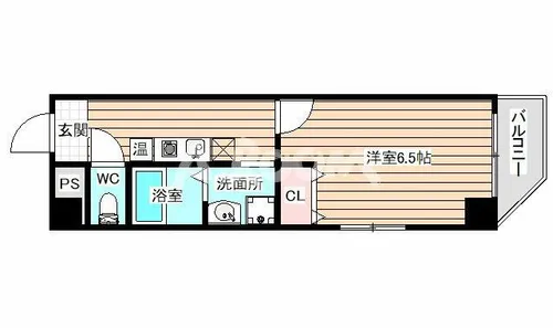 レジデンス鷺洲【6階】の間取り
