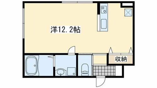 グッドマウンテン上町【2階】の間取り