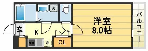 Puran doru(プランドール)【2階】の間取り