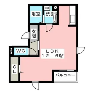 ヒルズ三好【3階】の間取り