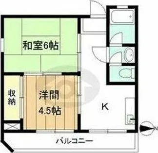 ハイツ青山【3階】の間取り
