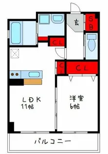Skord【2階】の間取り