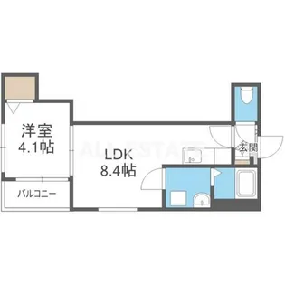 グラン シティ【1階】の間取り