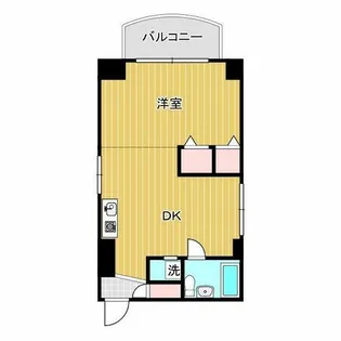 ネイティヴ京橋【3階】の間取り