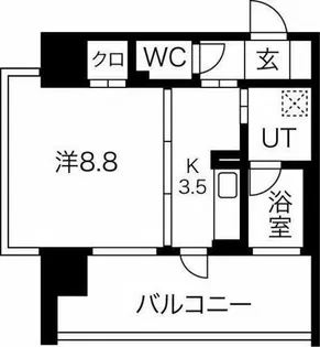 さくらHills NAGOYA WEST【3階】の間取り