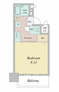 サンシャイン上前津【206号室】の間取り