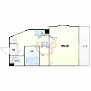 ヴィラ池田【2階】の間取り