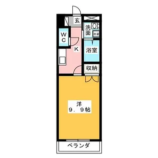 サンシャイン ビレッジ【3階】の間取り
