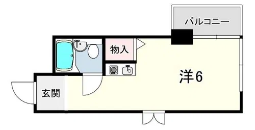 ダイドーメゾン西宮北口10【2階】の間取り