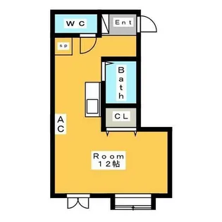 リヴェール西尾口【3階】の間取り