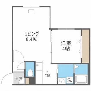 brilliant S17【4階】の間取り