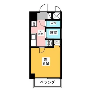 ヤマトマンション大須Ⅴ【4階】の間取り