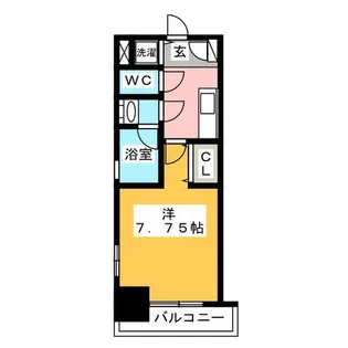 ブランシエスタ東別院【10階】の間取り
