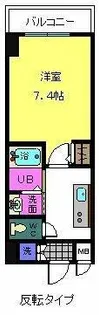 グランディール阪南町Ⅲ番館【2階】の間取り