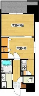 西田ビル【706号室】の間取り