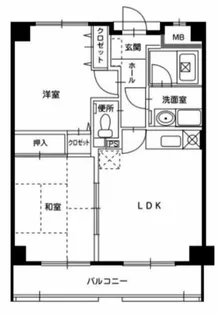 UスギモトⅡ【2階】の間取り