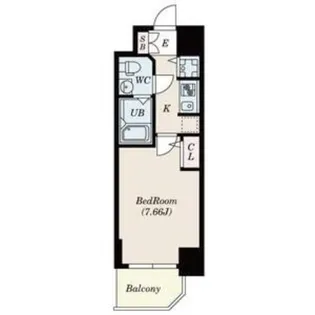 S-RESIDENCE神戸磯上通【3階】の間取り