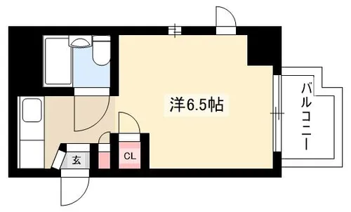 プレスイン名城東【2階】の間取り