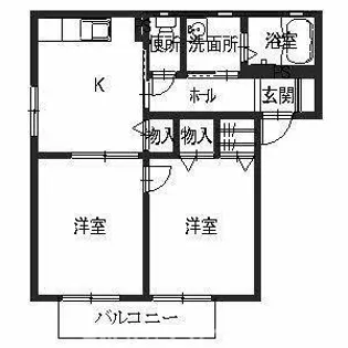 小野市神明町(オネストA)【2階】の間取り