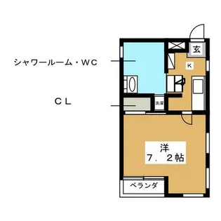 SOLID JOSHIN【3階】の間取り