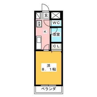 UMEX-7【5階】の間取り