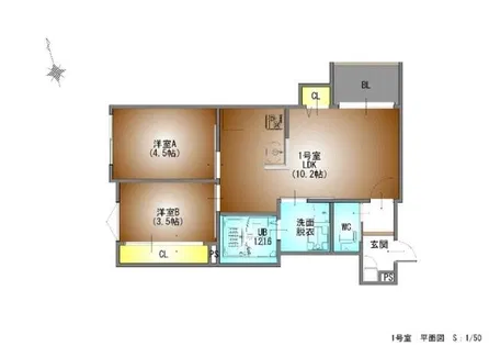 REGALEST PRIME【2階】の間取り