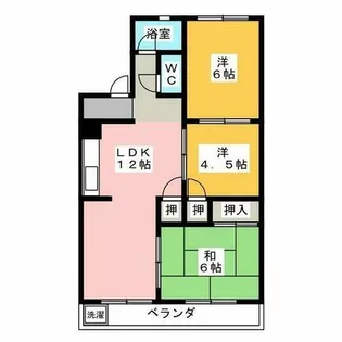 リアライズ自由ヶ丘【2階】の間取り