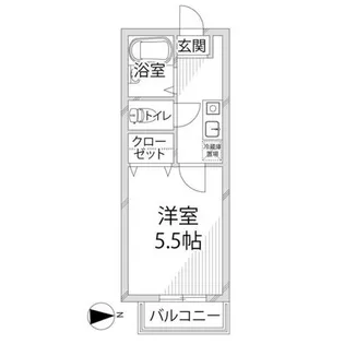 ナイスワン太子【2階】の間取り