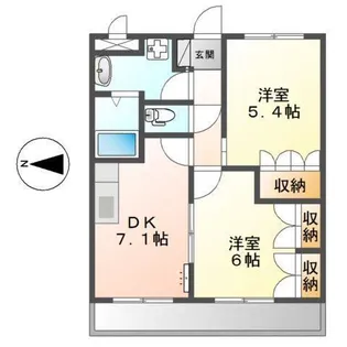 スマイルA【1階】の間取り