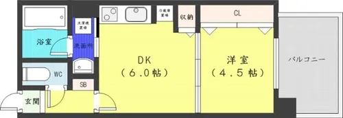 S-RESIDENCE円山表参道【9階】の間取り