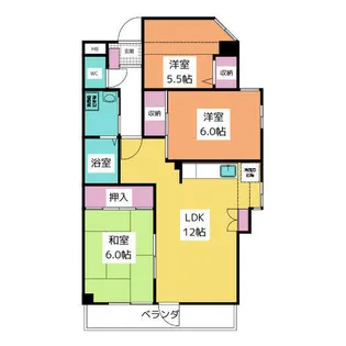 第2アイリス近藤【3階】の間取り