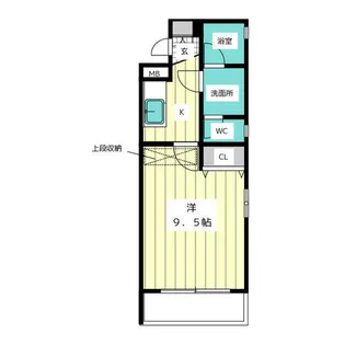 PALDIO【1階】の間取り