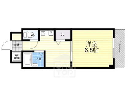 アーバン鳥飼【3階】の間取り