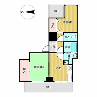 三旺ポートタウン【907号室】の間取り