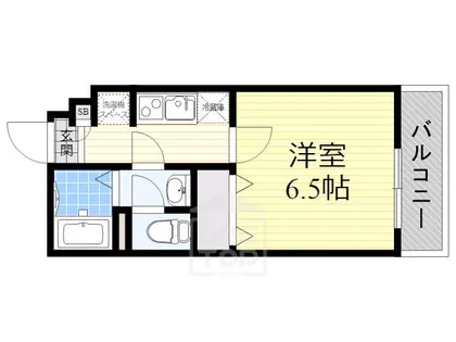 リブリ・千里丘【3階】の間取り