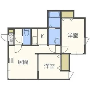 エリアウエスト【2階】の間取り