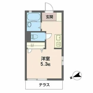 ボナール京阪【0101号室】の間取り