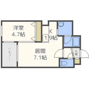 GRAN PARADISO【3階】の間取り