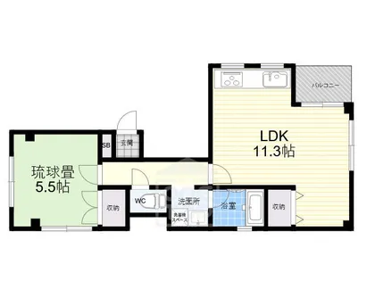 田井ビル【4階】の間取り
