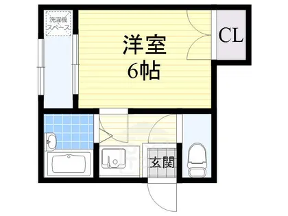 サンハイツ藤【2階】の間取り