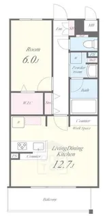 BELLE JOIE(ベルジョワ)【1階】の間取り