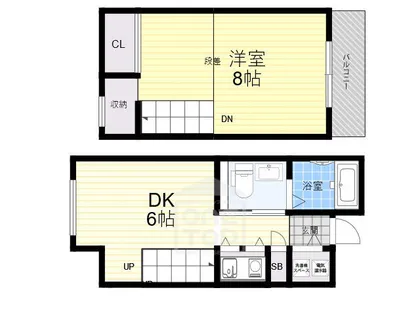 オークグランド【2階】の間取り