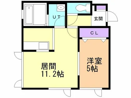 Progresso【202号室】の間取り