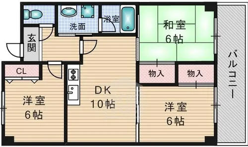 ヴェルドミール【3階】の間取り