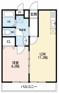 リブエステート井田【1階】の間取り