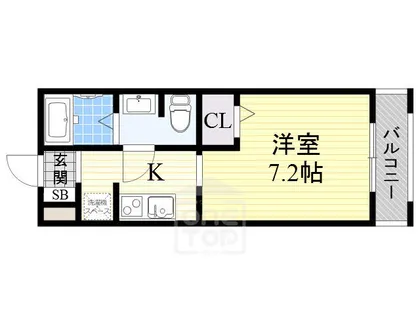 ガルニエ【1階】の間取り