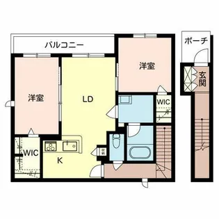 ShaMaison テルマ【2階】の間取り