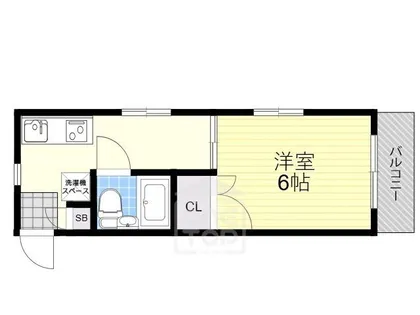 Sea Side【3階】の間取り